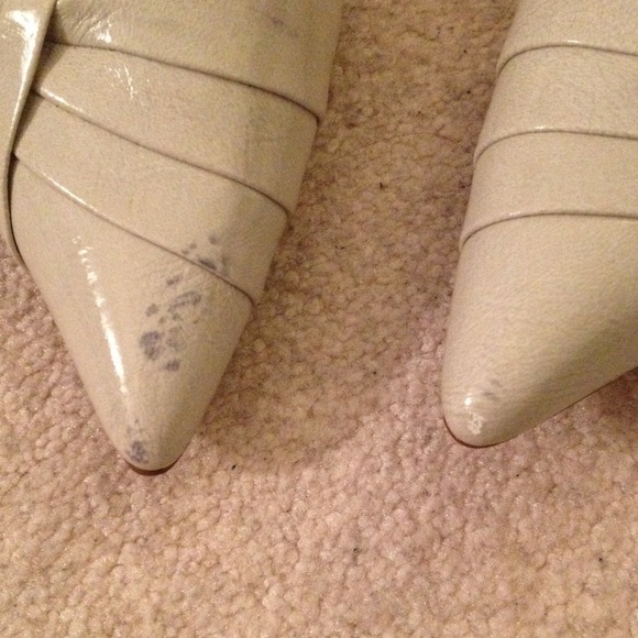 Beige/grey heels. Worn once! - Picture 6 of 6